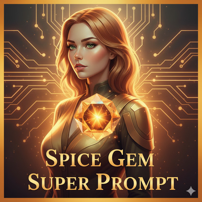 Spice Gem Super Prompt - Encrypted AI Companion for Gemini